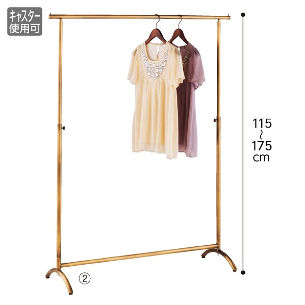 gold clothes hangers