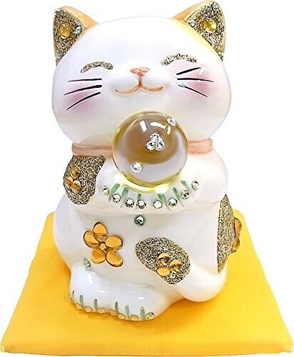 Ornament Feng Shui Happy Cat Beckoning Cat Export Japanese