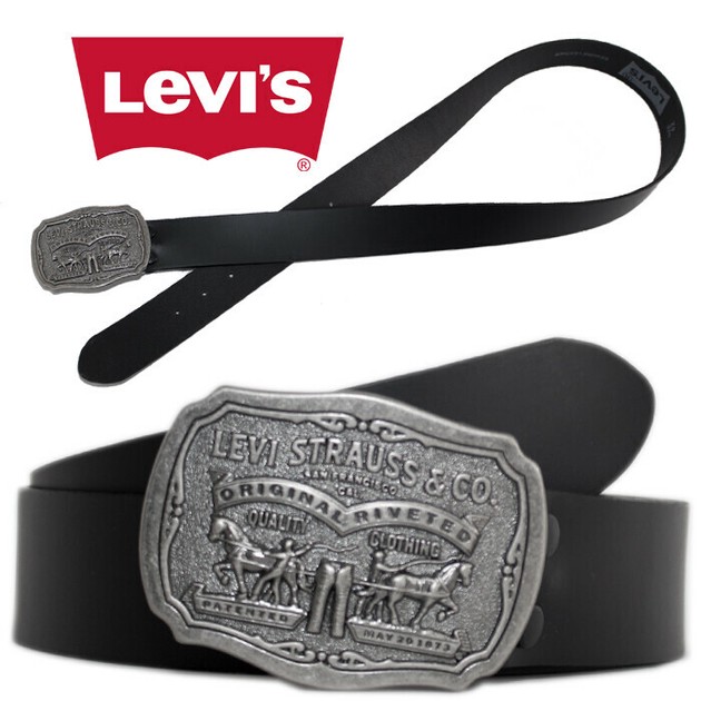 levi strauss leather belts