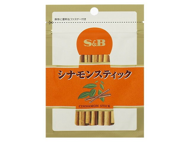 S&B 香辛料 S＆B スパイス＆ハーブ シナモンスティック 袋 20g x10
