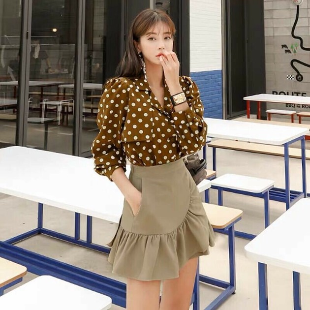 skirt and shirt formal