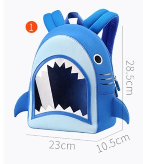 shark school bag