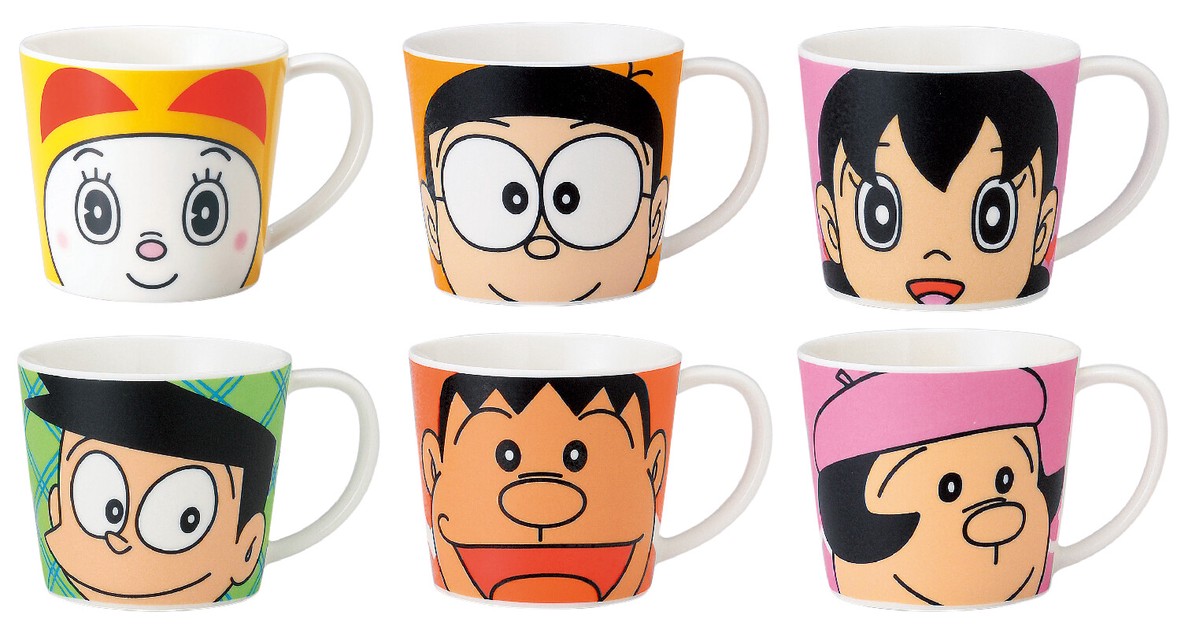 Details about   Doraemon & Dorami Face Pair Mug Cup Set 280ml 009750 MADE IN JAPAN 