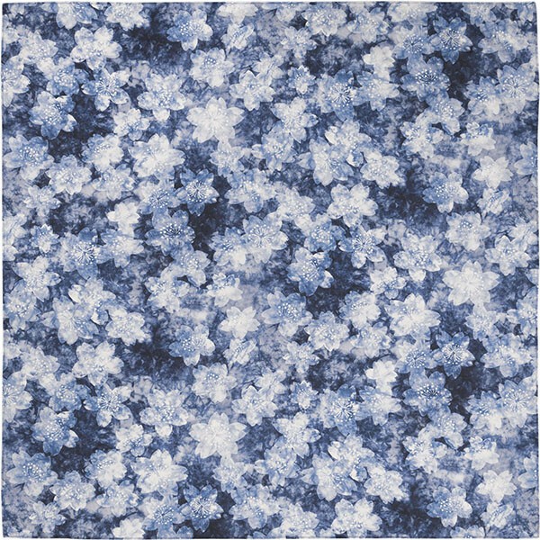 Indigo Dyed Furoshiki Japanese Traditional Wrapping Cloth Scarf