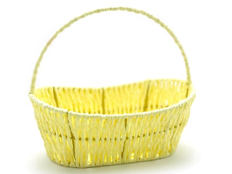 paper rope storage baskets