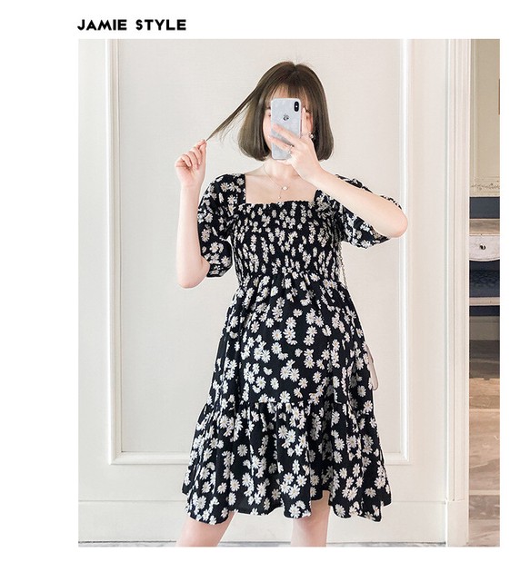 Pure Cotton Long One Piece Dress Import Japanese Products At Wholesale Prices Super Delivery