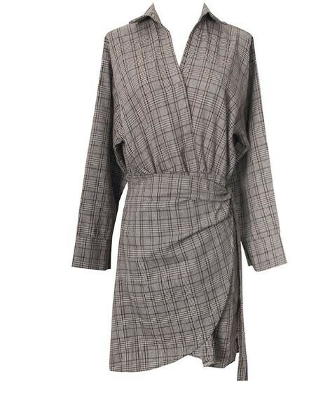One Piece Dress Che Design Irregularity Shirt Skirt Import Japanese Products At Wholesale Prices Super Delivery