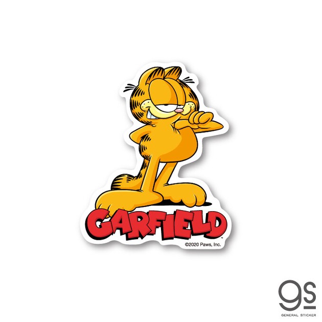 ガーフィールド キャラクターステッカー グッド ミニ アメリカ 猫