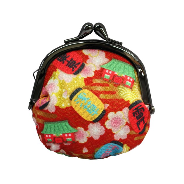 Gamaguchi coin purse top