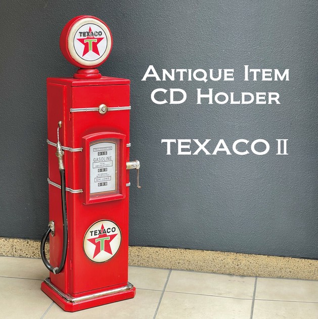 アンティークアイテムCDホルダー　ガスポンプ　TEXACO アンティークアイテムCDホルダー［ガスポンプ（TEXACO