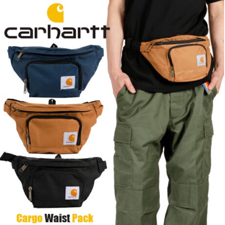 RARE Carhartt WIP Waist Pack Red with big logo Fanny Pack Cross