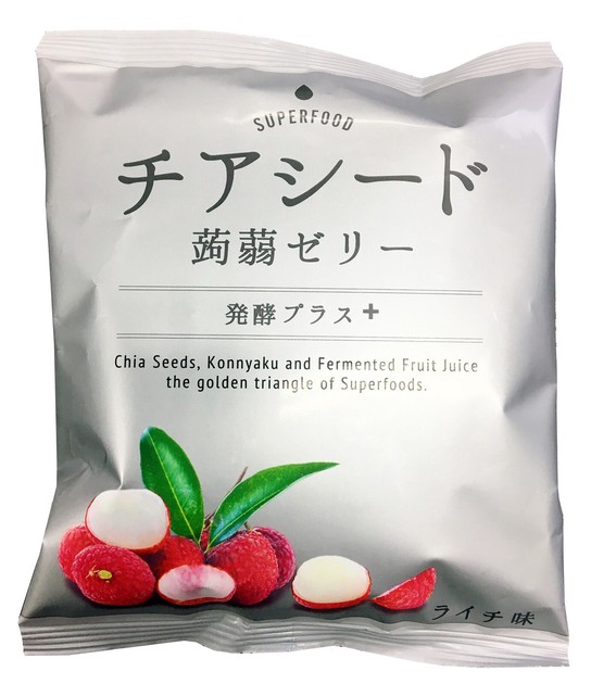 Chia Seed Konnyaku Jelly Fermentation Litchee | Import products at wholesale prices - SUPER DELIVERY