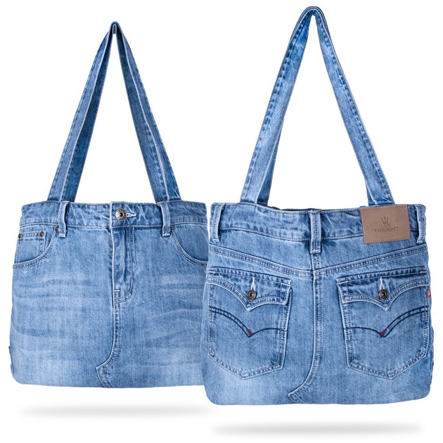 Handmade Denim Tote Bag Shoulder Bag | Import Japanese 
