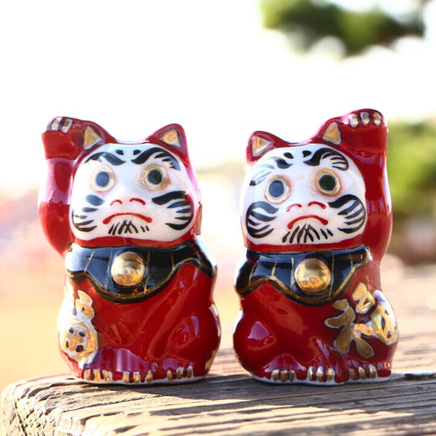 九谷焼】招きだるま猫【日本製】の商品ページ｜卸・仕入れサイト