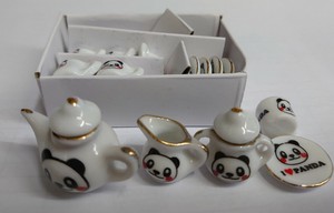 MI*陶製ミニチュアティーセット★アウトレット★処分★