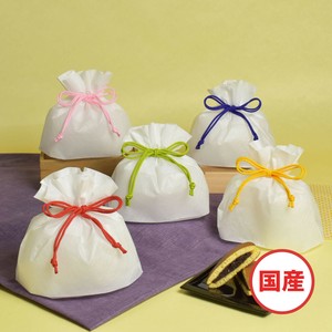 【巾着袋】和紙のような素材感♪巾着パッケージ＊