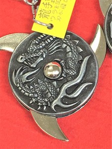 Interesting Die-Cast Shuriken Rotation Shuriken Key Ring