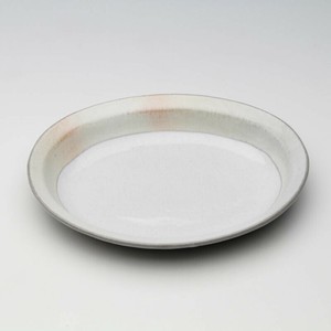 「毎日使う器」　粉引　楕円カレー皿