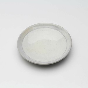 「毎日使う器」　粉引　丸小皿
