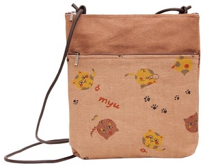 Small Crossbody Bag Owl Cat Back Pochette Made in Japan