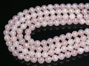 【丸ビーズ】ローズクォーツオーラ 10mm【天然石 パワーストーン】