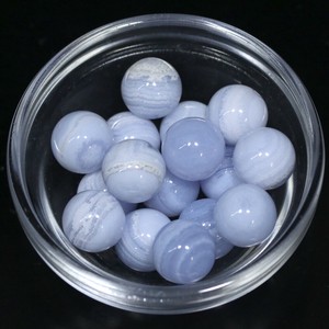 【置き石】丸玉 12mm ブルーレースメノウ