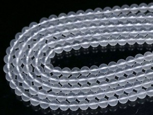 【丸ビーズ】ヒマラヤムーンクォーツ(K2産) 8mm【天然石】