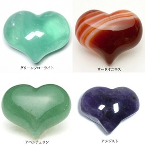 【置き石】カワイイぷっくりハート