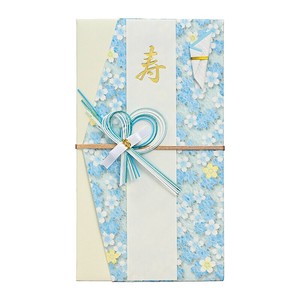 hana 金封 洋風 ブルー 祝儀袋