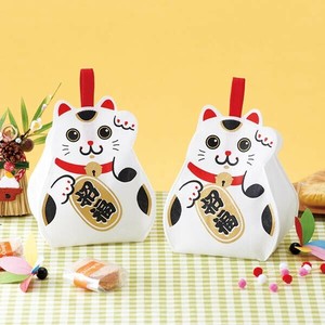 【正月】ころりんバッグ　まねきねこ柄
