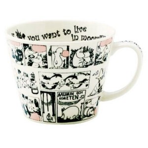 Mug Moomin Monochrome