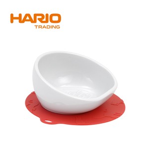 Cat Exclusive Use Food Bowl Short Red