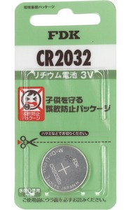 FDKﾘﾁｳﾑｺｲﾝ電池CR2032C(B)FS