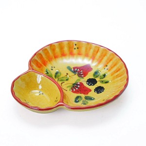 ポルトガル製 陶器 手描き ストロベリー フルーツ柄 コンビボウル
