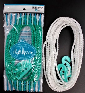 洗濯ロープ　5m  【まとめ買い12点】