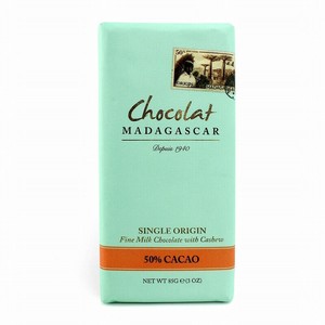 ショコラマダガスカル ミルクチョコレート 50% カシューナッツ 85G