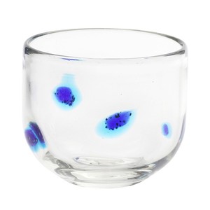 【特価品】■ガラス単品　金彩冷茶カップ 水玉