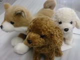 Star Child Toy Poodle Shiba Dog Made in Japan Stand