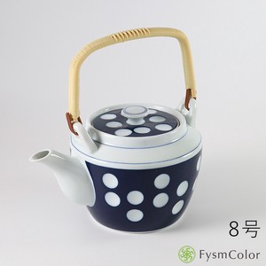 Japanese Teapot Earthenware Tea Pot 8-go Made in Japan