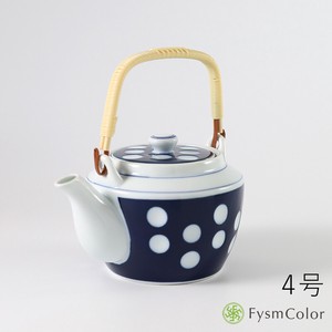 Japanese Teapot Earthenware 4-go Made in Japan