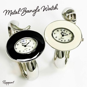メタルバングルウォッチ　レディース腕時計