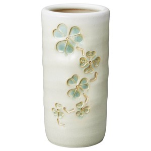 Shigaraki ware Umbrella Stand Clover
