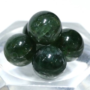【丸ビーズ】グリーンアパタイト (2A) 13mm 1粒売り 【天然石 パワーストーン】