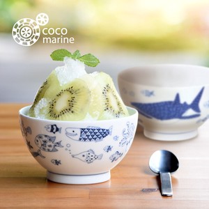 Rice Bowl cocomarine HASAMI Ware Porcelain
