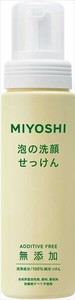ミヨシ石鹸　無添加泡の洗顔せっけんポンプボトル 【 洗顔・クレンジング 】