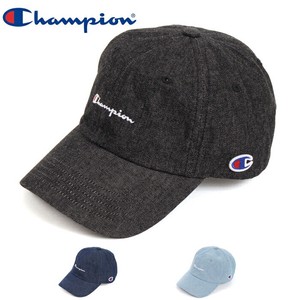 紫外線対策　人気商品 Champion チャンピオン　デニムローキャップ 帽子 3color