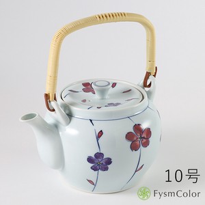 Hasami ware Japanese Teapot Earthenware Cherry Blossom Cherry Blossoms 10-go Made in Japan