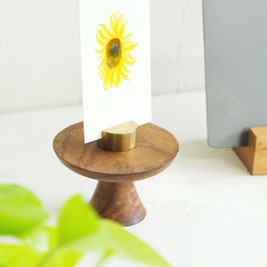 Card Stand Antique Gold