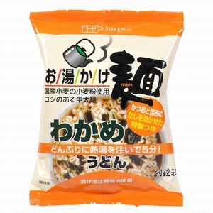創健社 お湯かけ麺　わかめうどん 72g