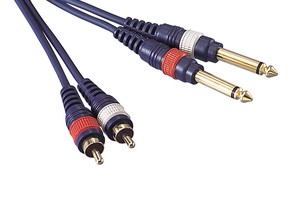 TRUEDYNA パッチングケーブル TD-70PRC (7m Phone×2/RCA×2)